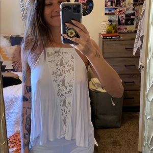 White tank top